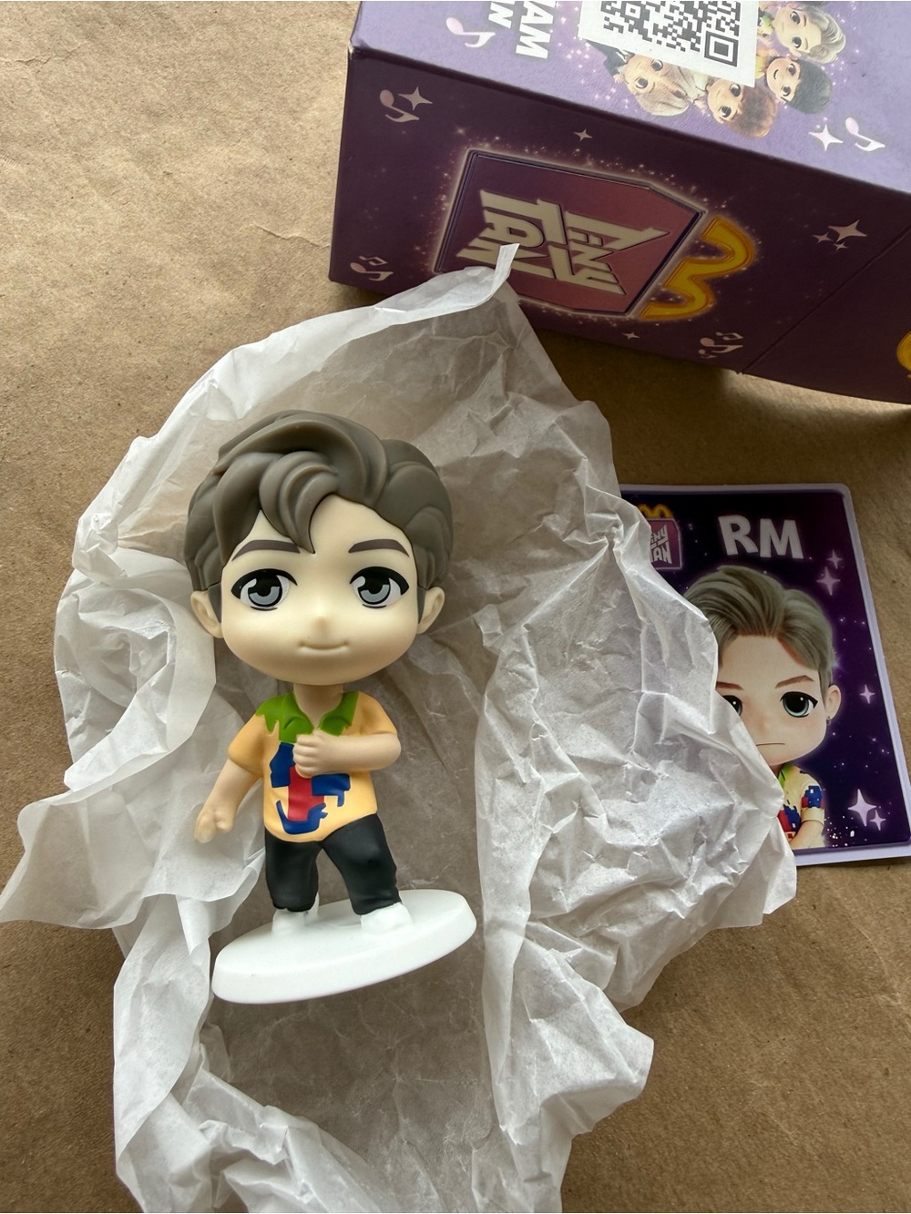 RM McDonald’s Tiny Tan Figurine Toy